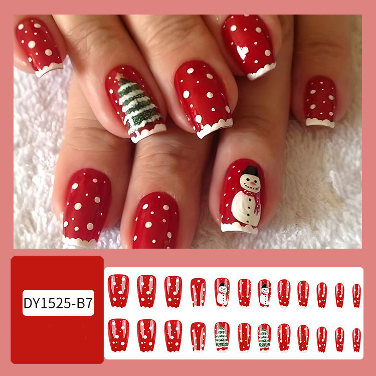 Christmas Snowflake Nail