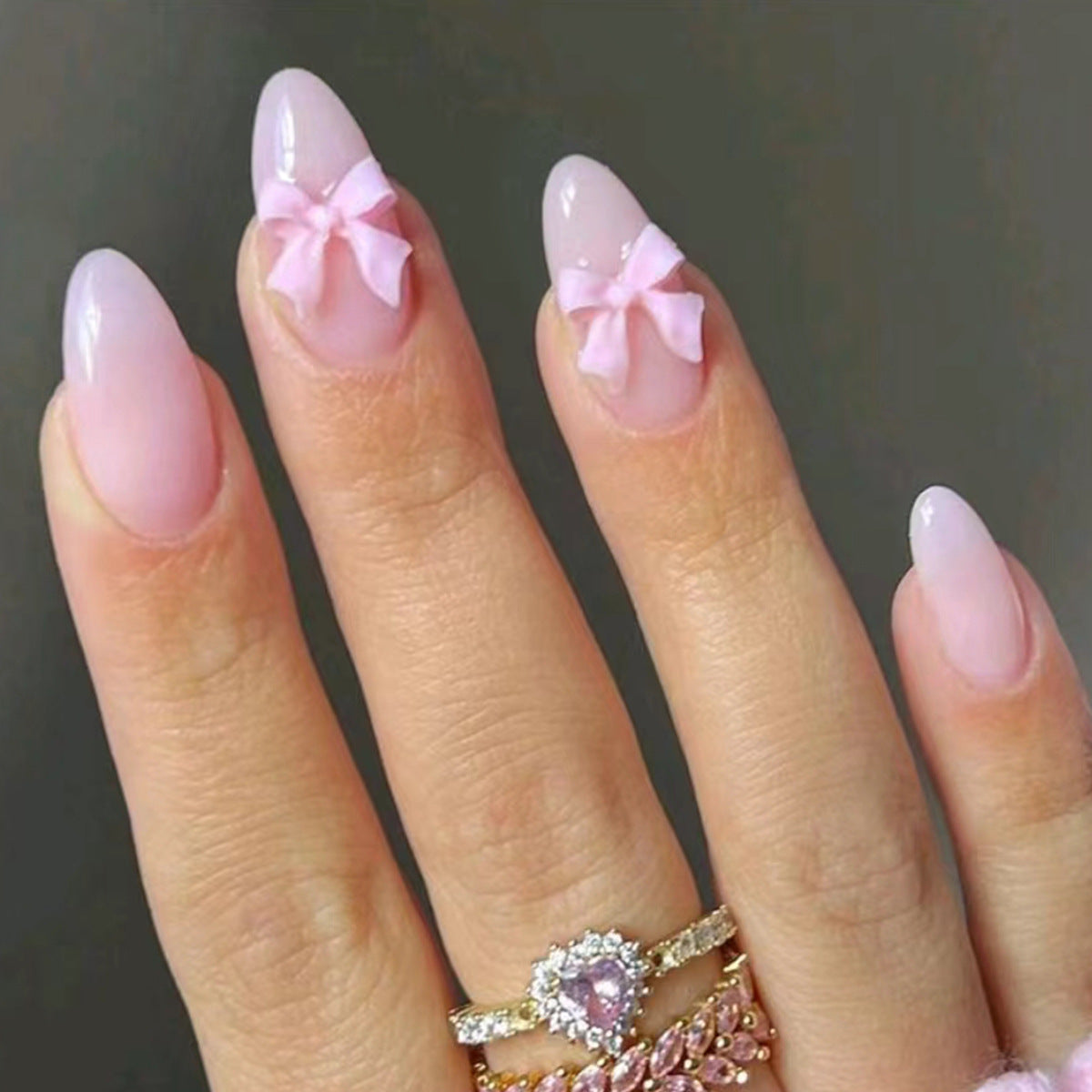 Pink Bow French Sweets