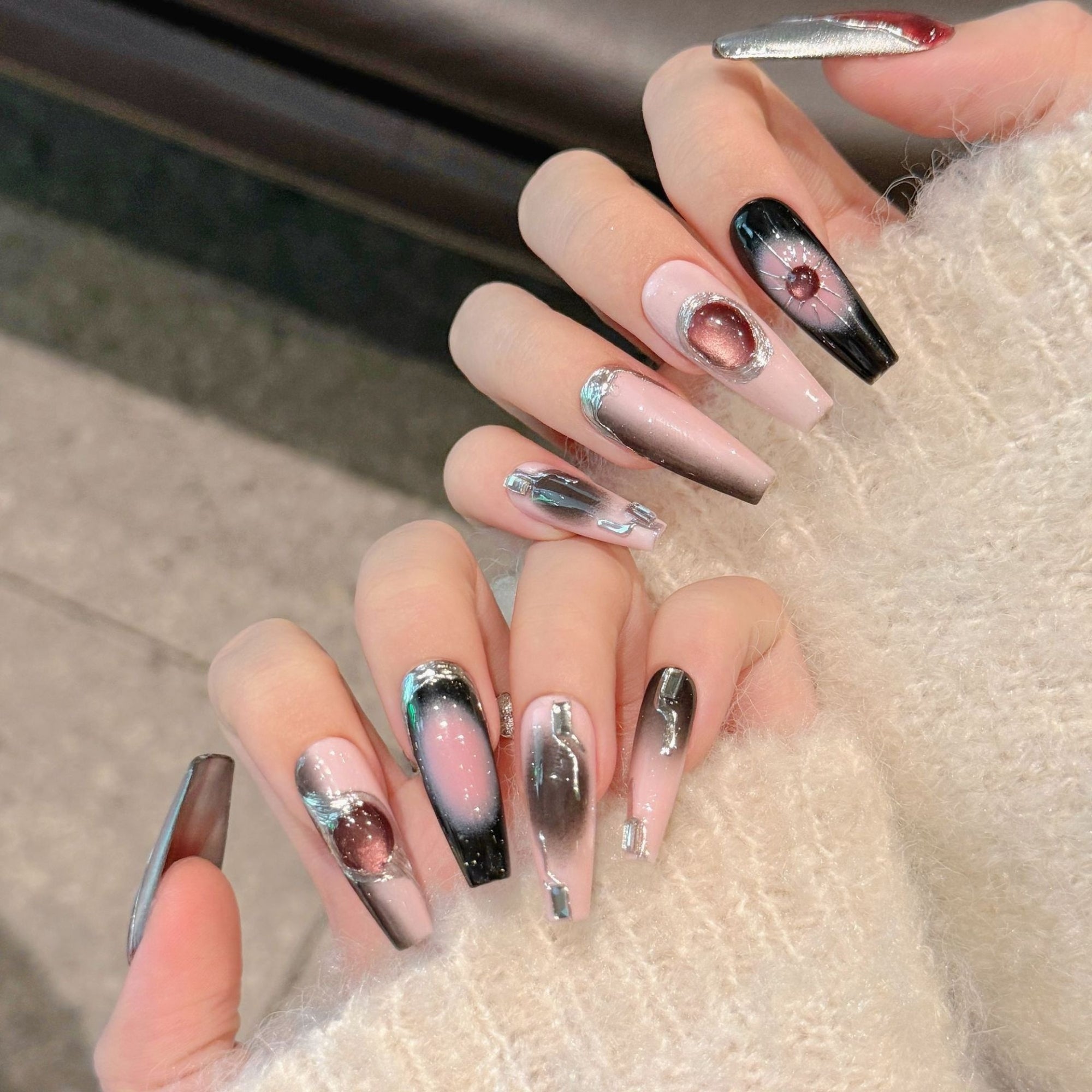 Y2K Black Pink