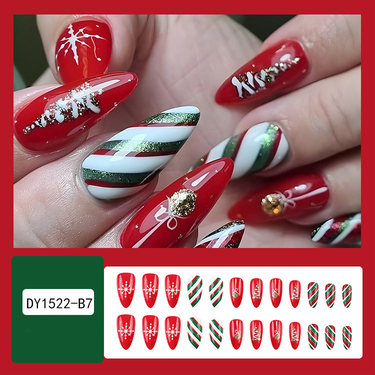 Christmas Snowflake Nail