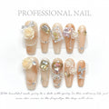 Nude Luxury 3D Flower