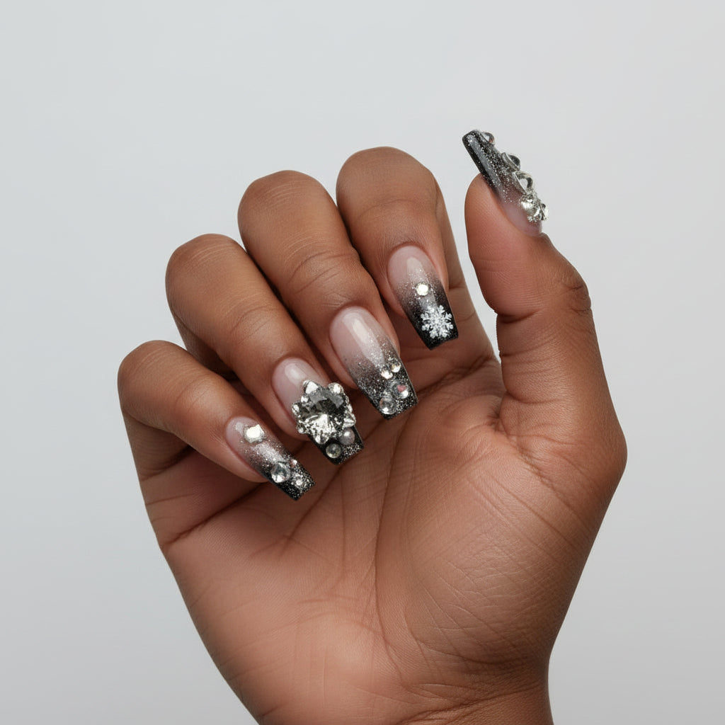 Black Silver Bling