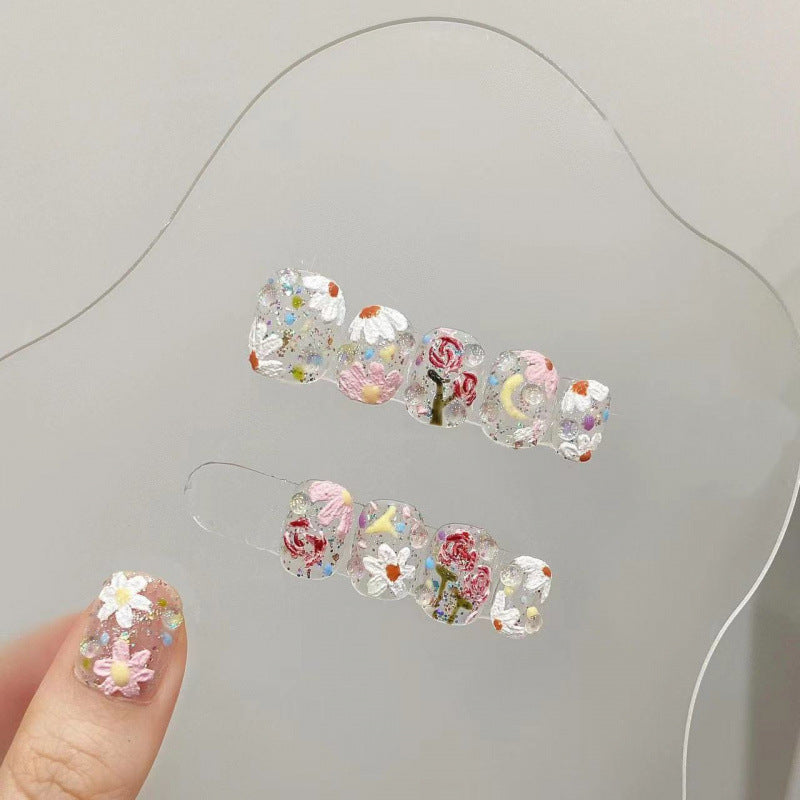 Nude Luxury 3D Flower