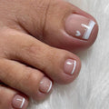 White French Toes