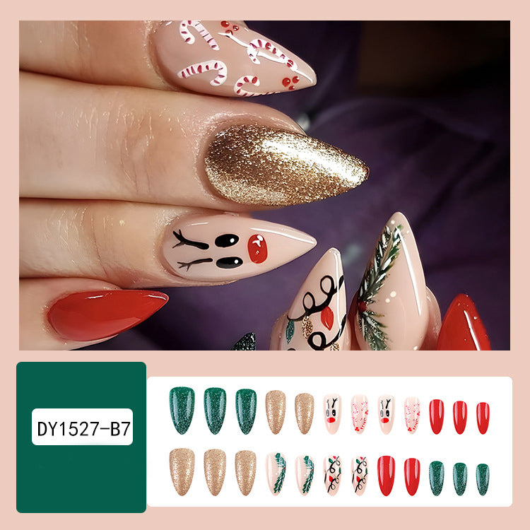 Christmas Snowflake Nail