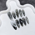  Gothic Silver Chrome 3D 
