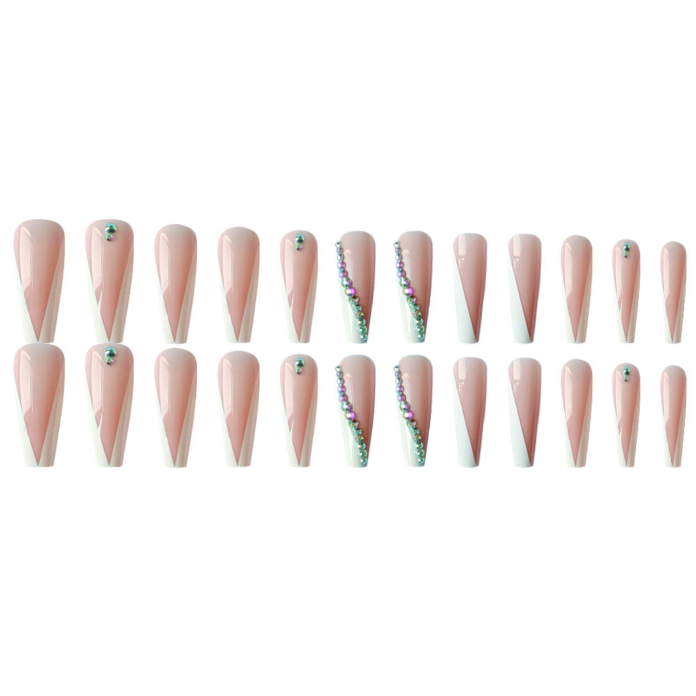 Pink White French Tip