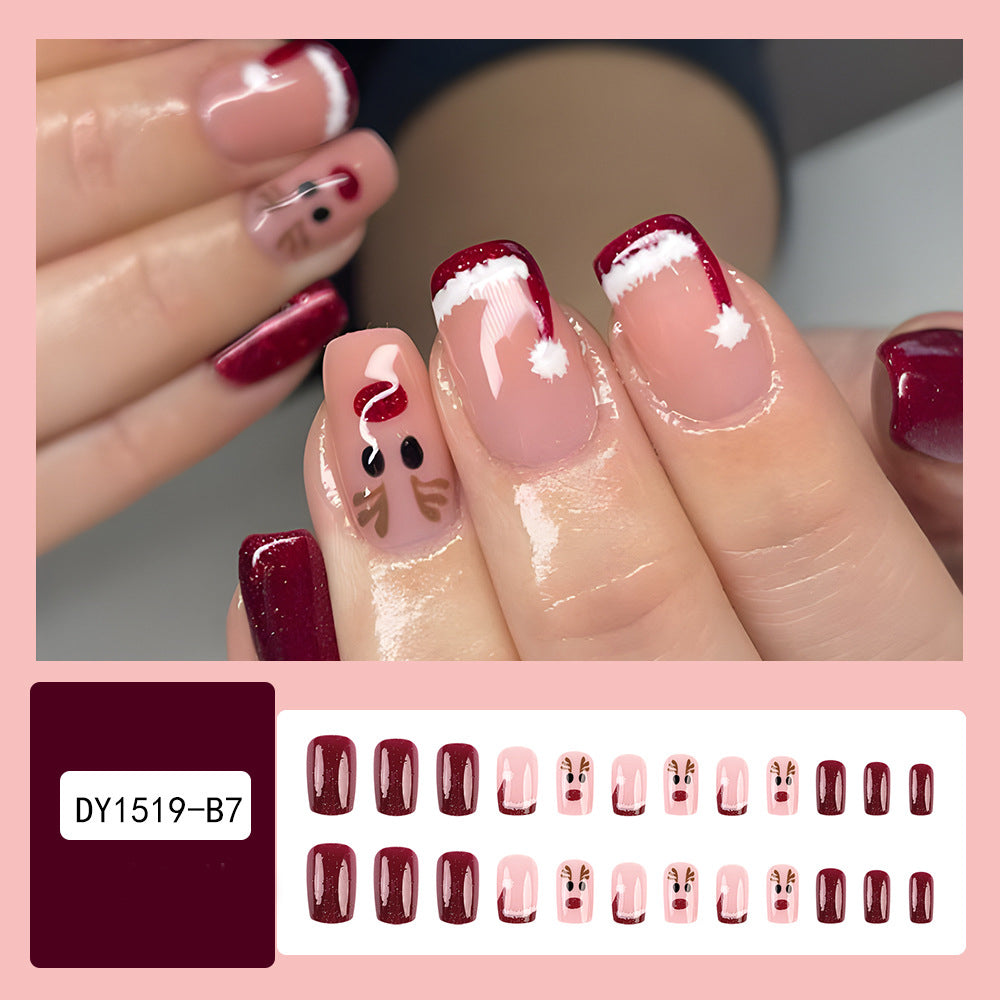 Christmas Snowflake Nail