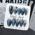 Blue Cat Eye Chrome