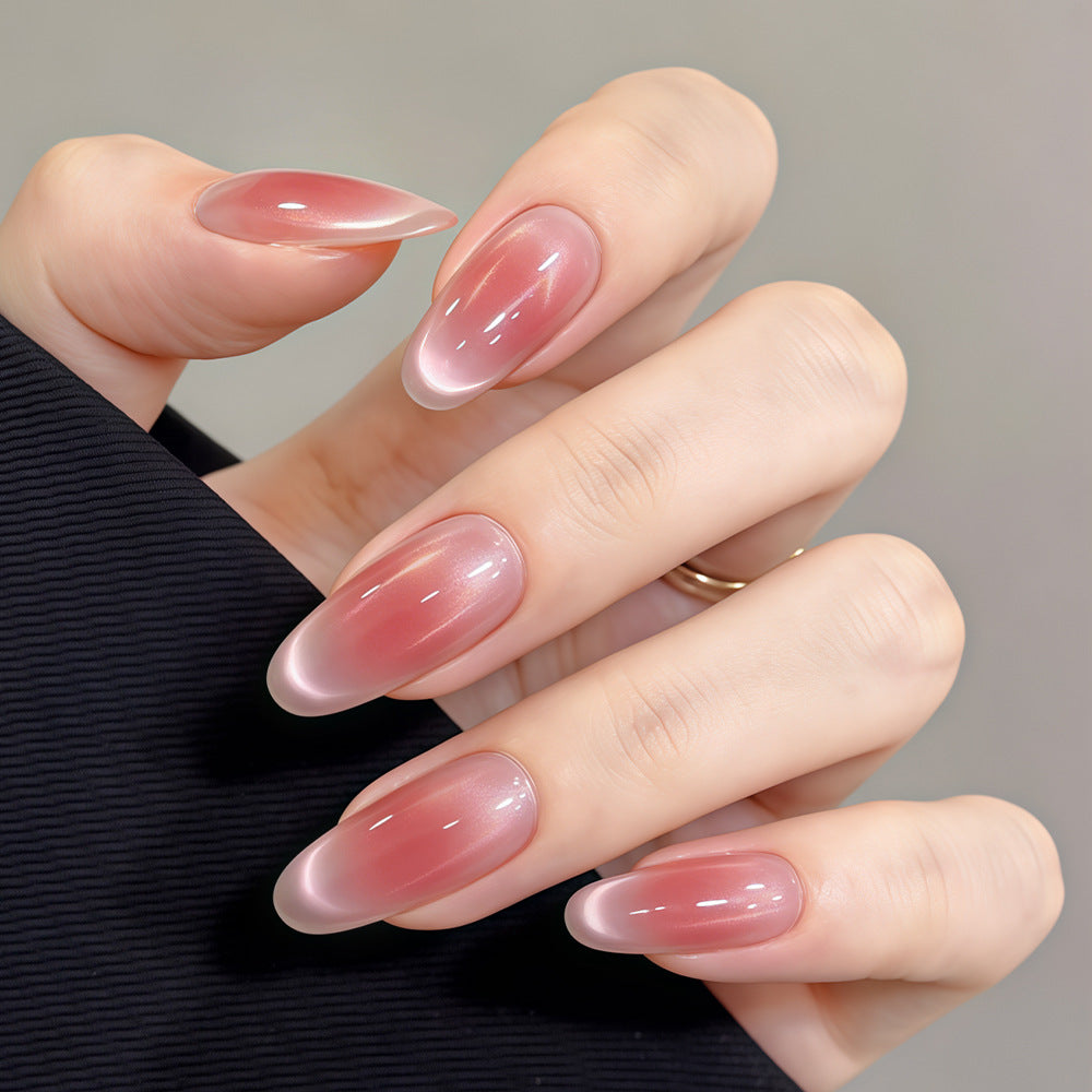 Glossy Pink Cat Eye 
