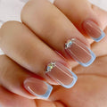 Baby Blue French Tip 
