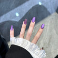 Solid Purple Cat Eye