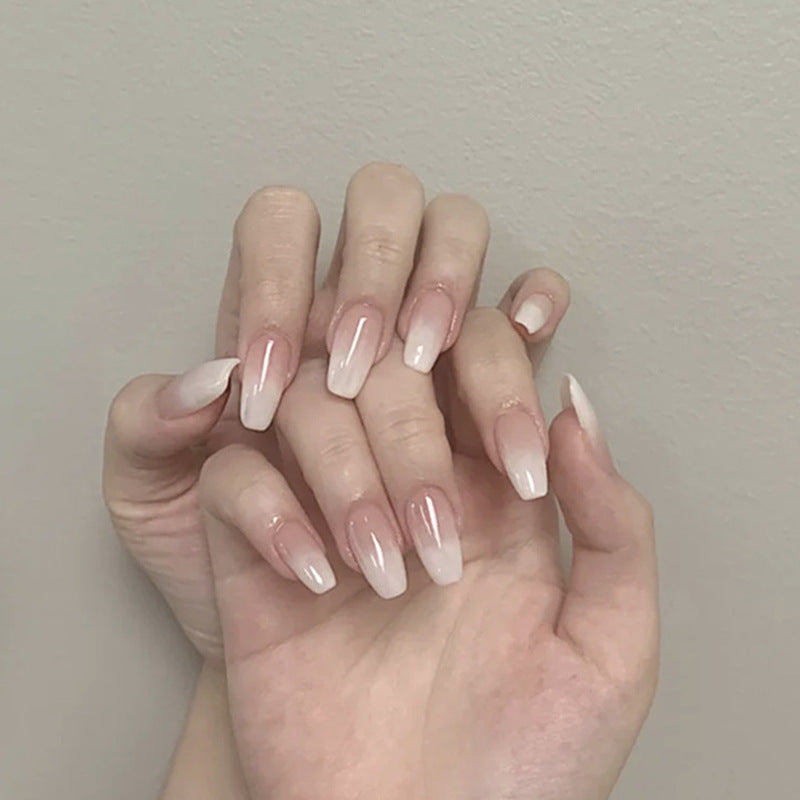 Pink Ombre French Tip