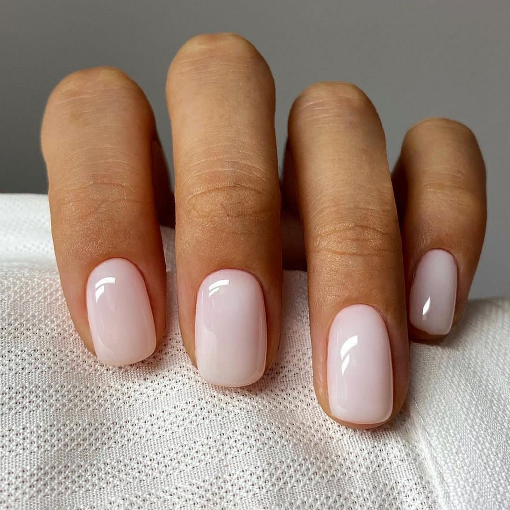 Glossy Short Square Minimalist