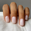 Glossy Short Square Minimalist