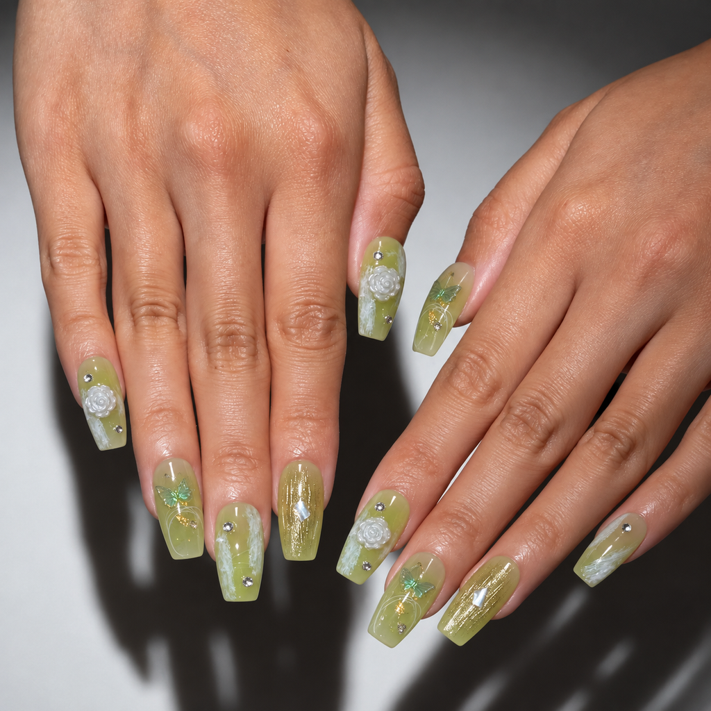 Sage Green Floral