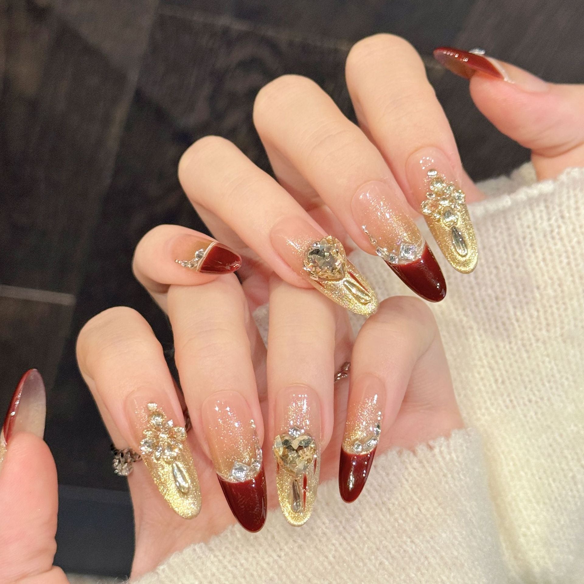 Nude Luxury 3D Flower