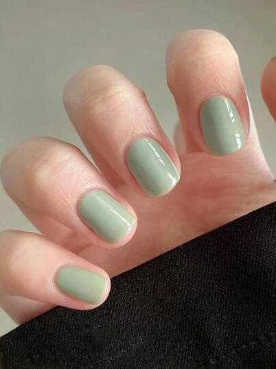 Solid Sage Green