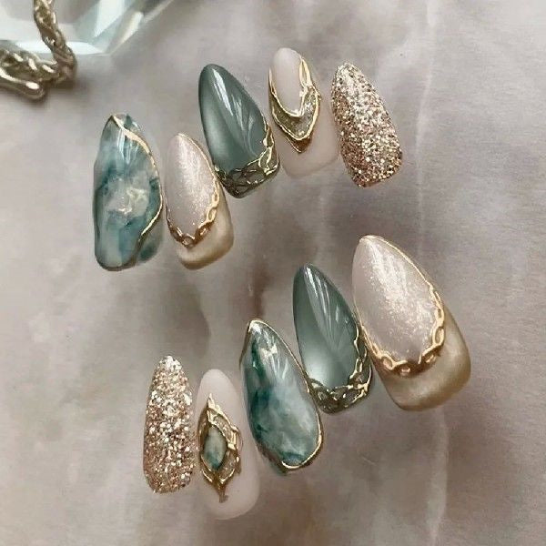 Emerald Marble Luxe