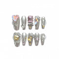 Silver Chrome Rhinestone