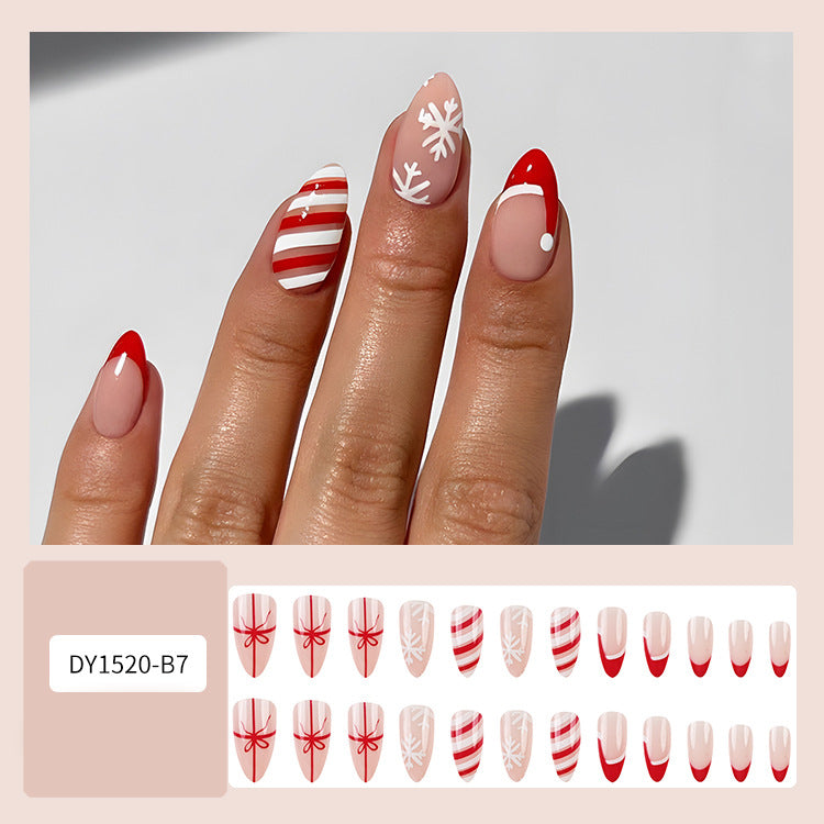 Christmas Snowflake Nail
