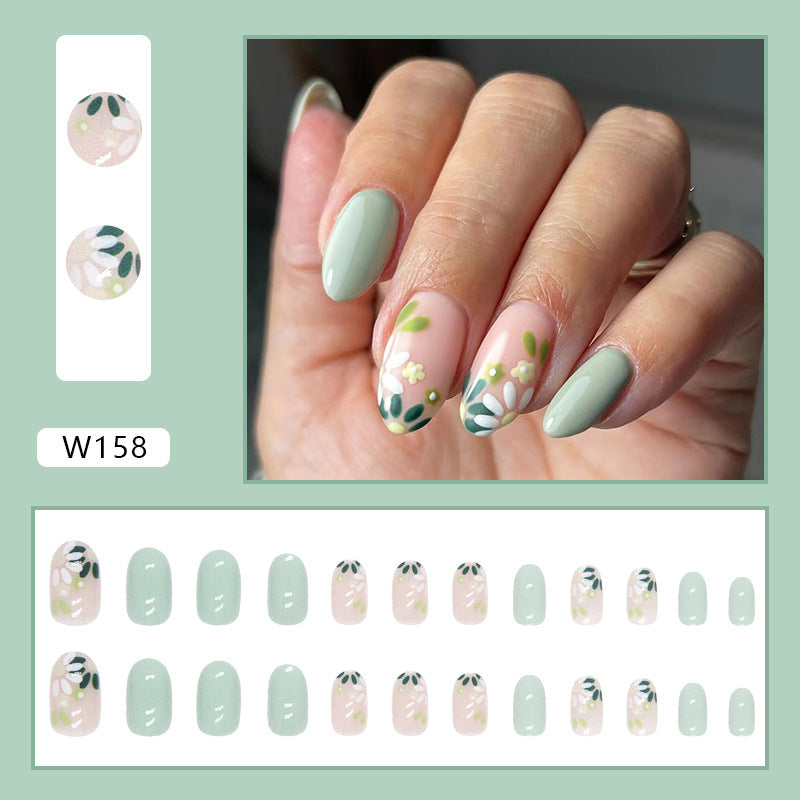 Mint Green Floral