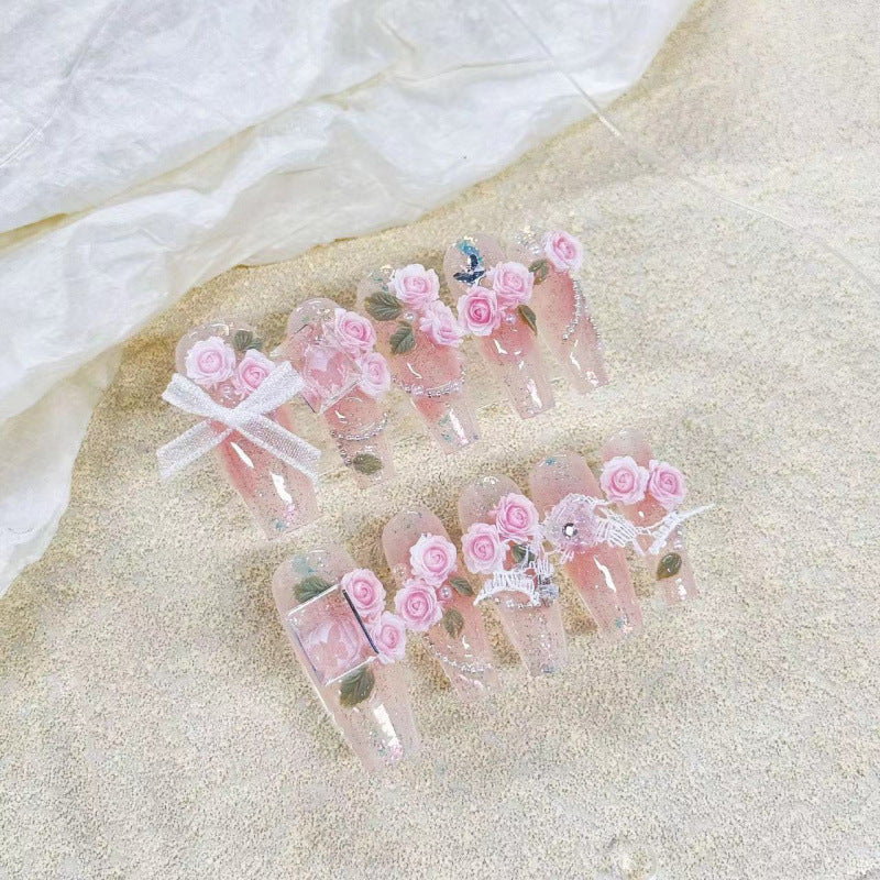 Nude Luxury 3D Flower
